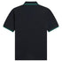 Fred Perry G3600 756 Black Polo Shirt Womens XS
